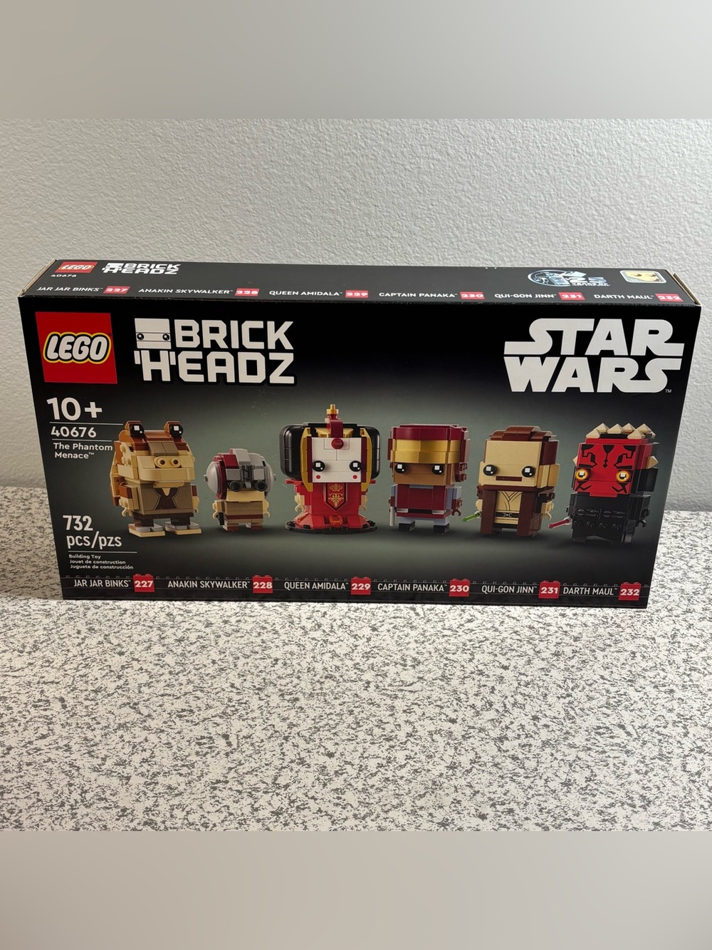 LEGO 40676 Star Wars Brickheadz The Phantom Menace New